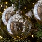 Medium Glass Ball Ornaments (Set of 9) - Mercury