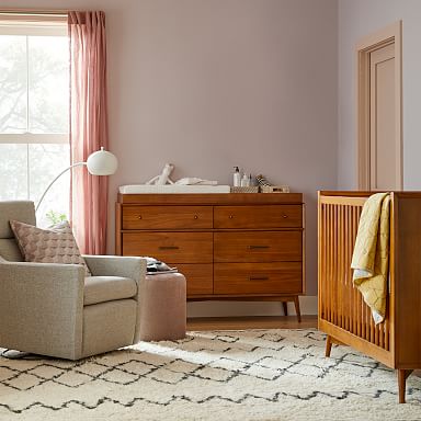 mid century modern baby dresser Mid Century Modern Dresser | 5 Drawers