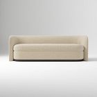 Open Box: Teagan Sleeper Sofa, Queen- Performance Yarn Dyed Linen Weave Sand