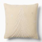 Open Box: Wispy Tree Pillow Cover (20" x 20") - Alabaster