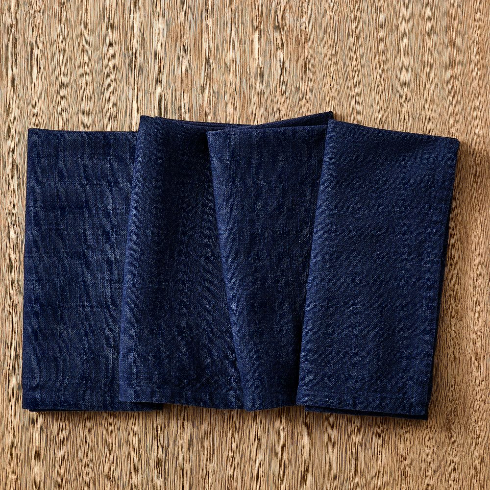 Slub Cotton Napkin Sets Set of 4