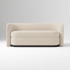 Open Box: Teagan Sleeper Sofa, Twin - Performance Distressed Velvet Sand