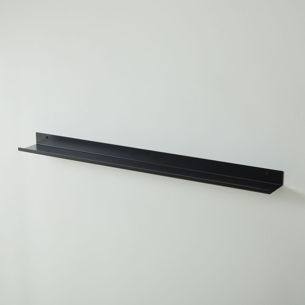Floating Lines Metal Ledges - Dark Bronze, 36"x4"