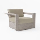 Portside Collection Swivel Chair Slipcover, Cast, Ash