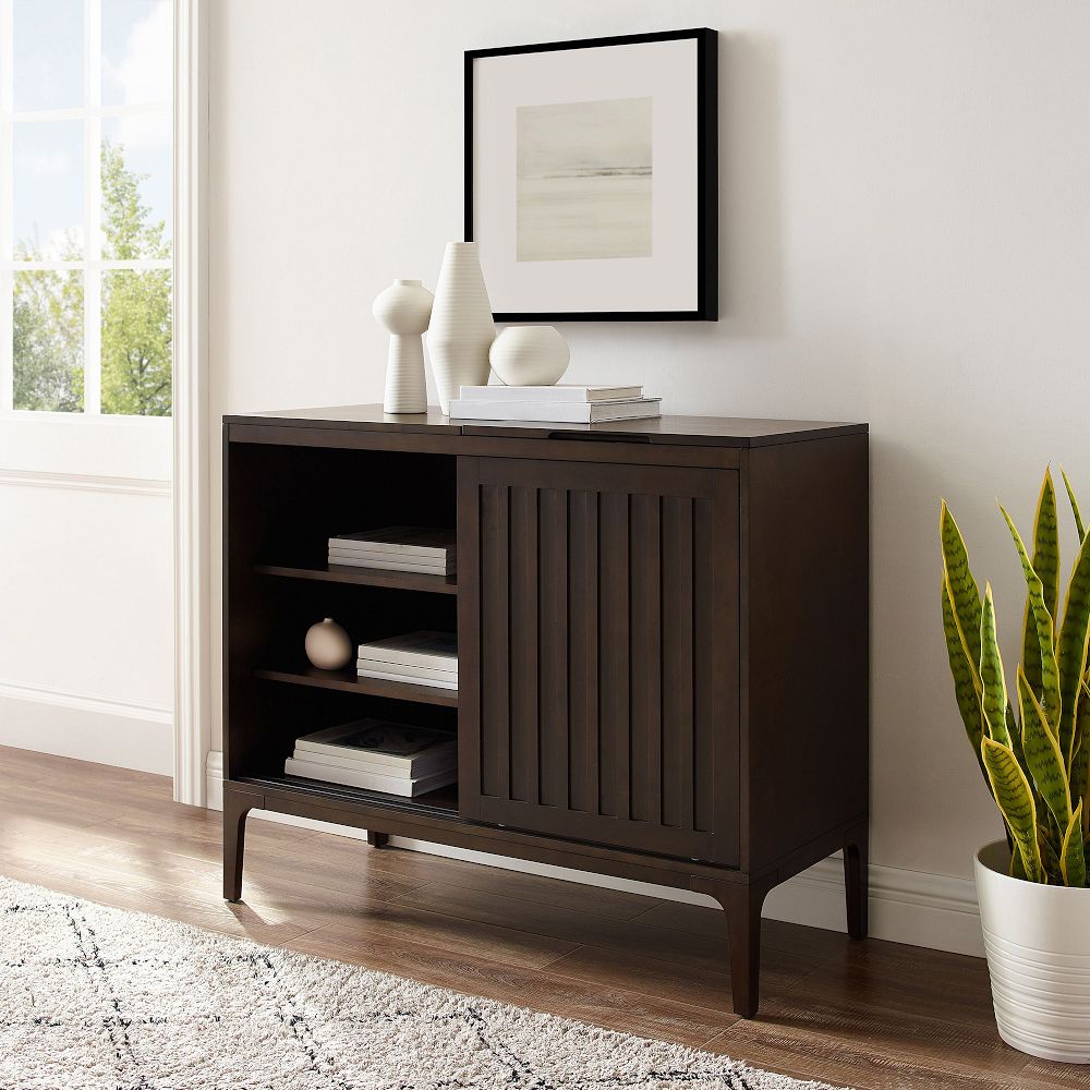 Asher Record Storage Media Console by West Elm