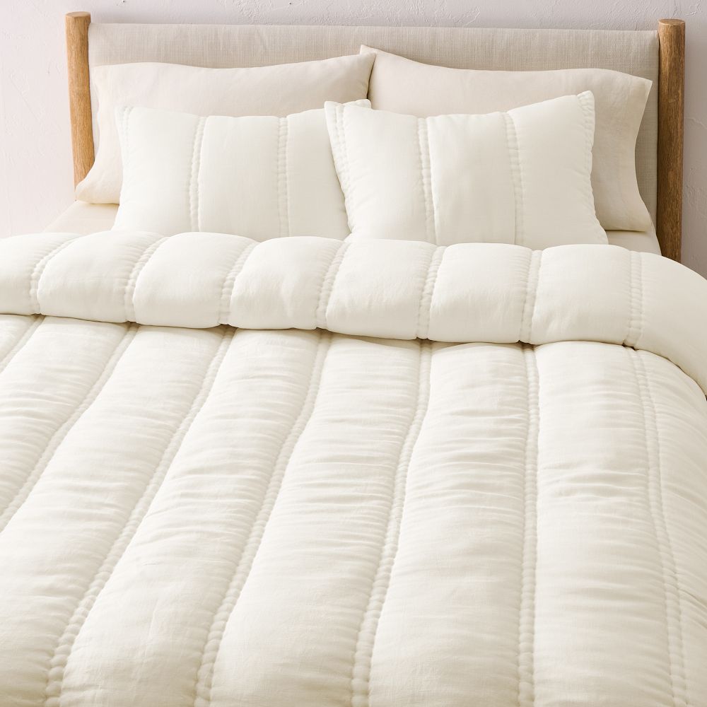 European Flax Linen Comforter & Shams