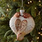 Glass Bird Ornaments