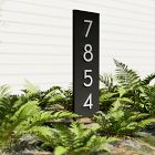 Post &amp; Porch Vertical Home Yard Sign with Magnetic Numbers