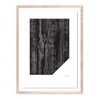 Angles in Black Framed Wall Art by The Holly Collective