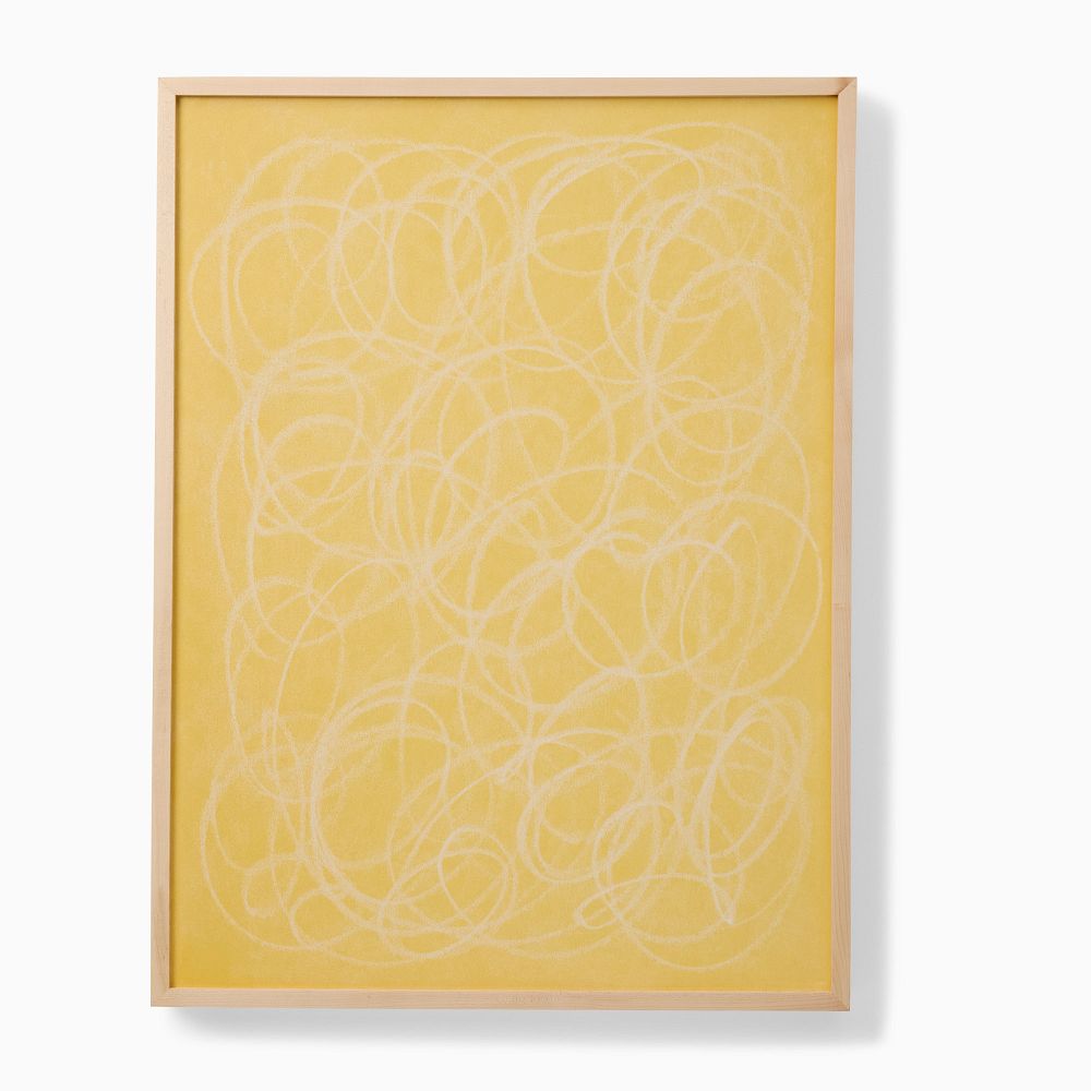 Chaos Framed Wall Art by Karen Covey by West Elm