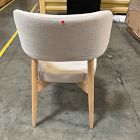 Open Box: Hyde Dining Chair - Performance Chenille Tweed Sand, Blonde