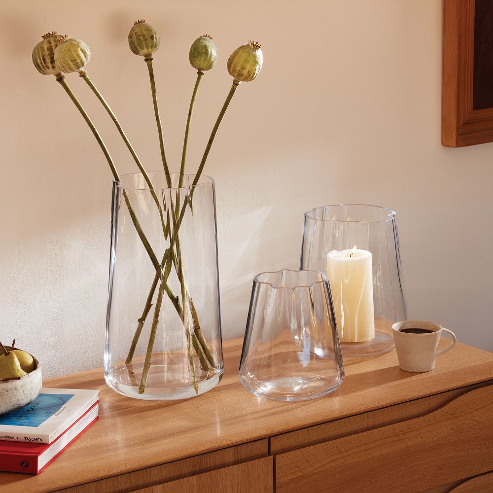 Large Lagoon Glass Vase