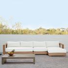 Telluride Outdoor 3-Piece Chaise Sectional Sunbrella® Cushion Covers