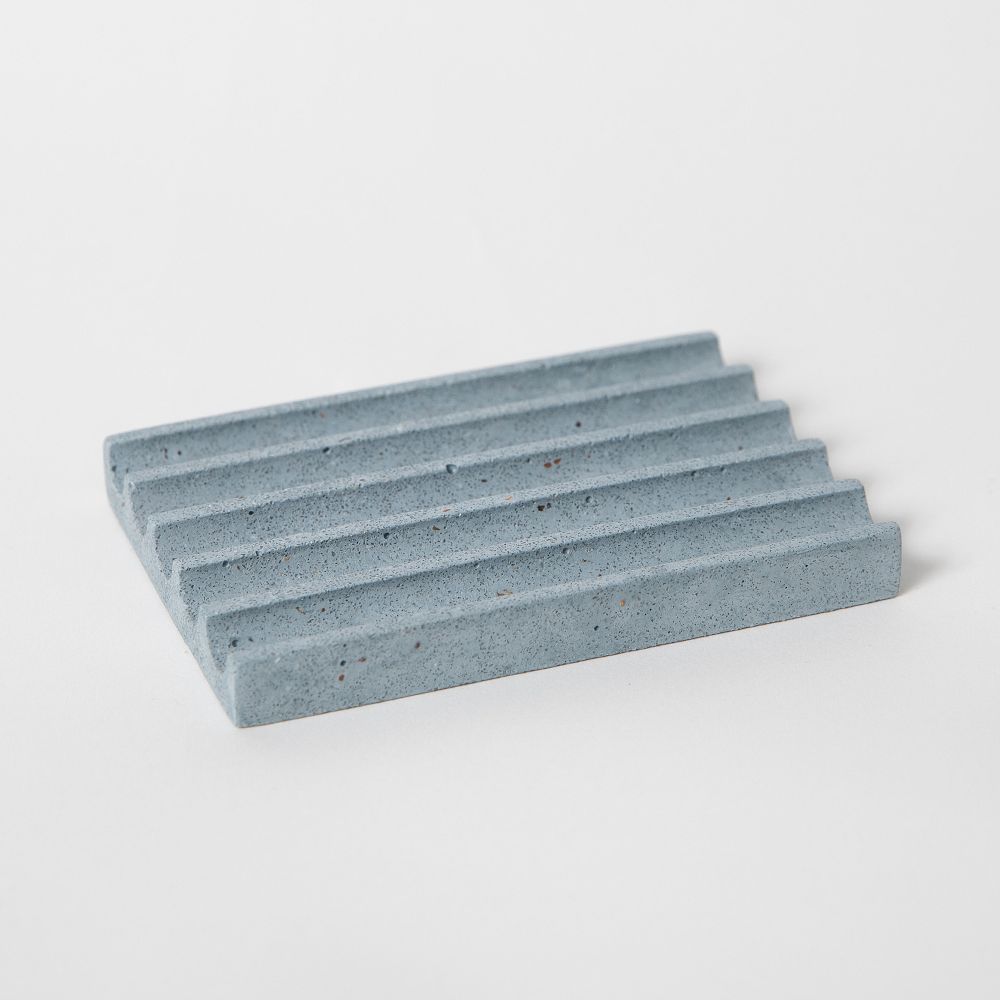 Pretti.Cool Soap Dish - Light Blue Terrazzo