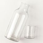 Open Box: Recycled Glass Carafe Set, Clear