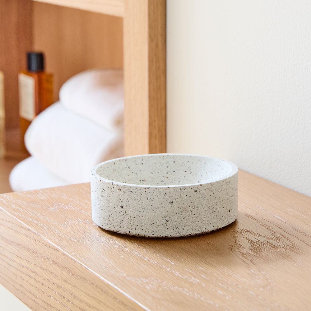 Pretti.Cool 4" Catchall - White Terrazzo