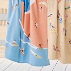 Beach Scene Beach Towel