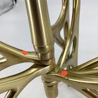 Open Box: Art Deco Menorah - Antique Brass