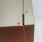 Open Box: Modern Fluted Jewelry Box, Small 5"H - Champagne