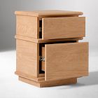 Aggie Cerused Mini Nightstand (16")