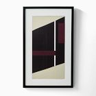 Angular Bauhaus Framed Poster