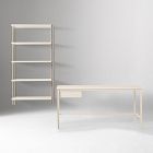 Tandem Desk (60") &amp; Modular Open Shelf Set