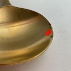 Open Box: Fleck Loop Salad Servers - Brass