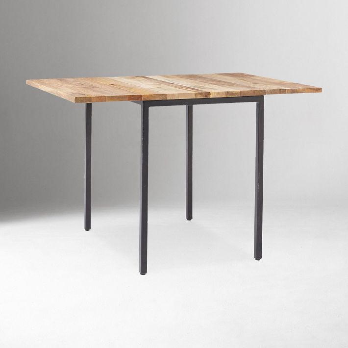 Box Frame Drop Leaf Table - Expandable Design | West Elm