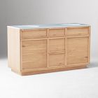 Hutchinson Oak Double Bathroom Vanity (60")