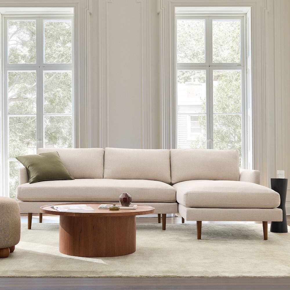 Haven Loft 2-Piece Chaise Sectional (103") by West Elm