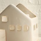 Ceramic Village Tealight Candleholders