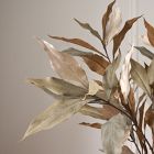 Faux Metallic Dried Eucalyptus Bundle
