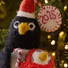 Baby's First Holiday Felt Penguin Ornament