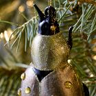 Glass Butterfly Ornament