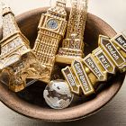 Glass Travel Ornaments