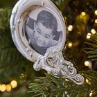 Metal Moon Frame Heirloom Ornament