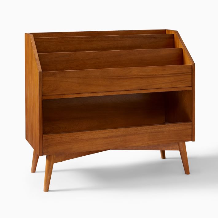 Mid-Century Toy Dump w/ Bookrack | West Elm
