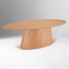 Eurydice Oval Plinth Dining Table (86")