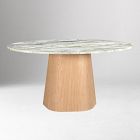 Odilia Marble Round Dining Table (60")