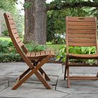 Aldenry Eucalyptus Outdoor Folding Chairs (Set of 2)
