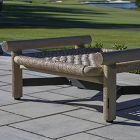 Fairbourne Teak Outdoor Ottoman