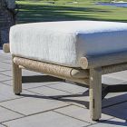 Fairbourne Teak Outdoor Ottoman