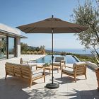 Rectangular Patio Sunbrella® Umbrella w/ Crank Lift &amp; Tilt (8')