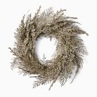 Faux Shimmer Wreath &amp; Garland