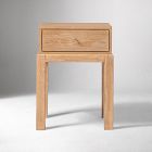 Tobin Cerused Mini Nightstand (17")