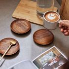 Fleck Reclaimed Teak Coasters (Set of 4)