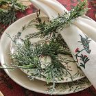 Tannenbaum Botanical Napkin Ring Sets