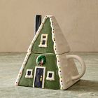 St. Jude Figural Skier Mugs