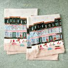 Nicole Cicak Holiday Shoppers Tea Towels (Set of 2)