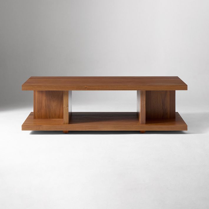 West Elm Coffee Table ウォールナット ミッドセンチュリー Wallace Coffee Table (44